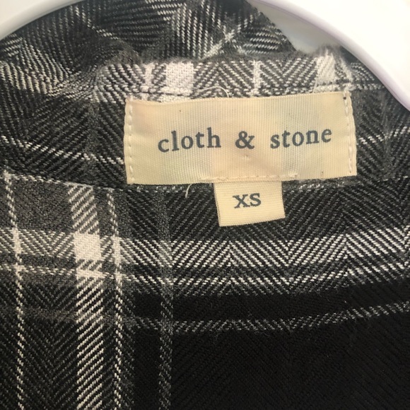 Anthropologie | Cloth & Stone Flannel Tunic - Picture 2 of 4